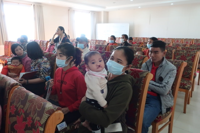 Đợt này, có 100 trẻ em khuyết tật sứt môi, hở vòm được phẫu thuật miễn phí