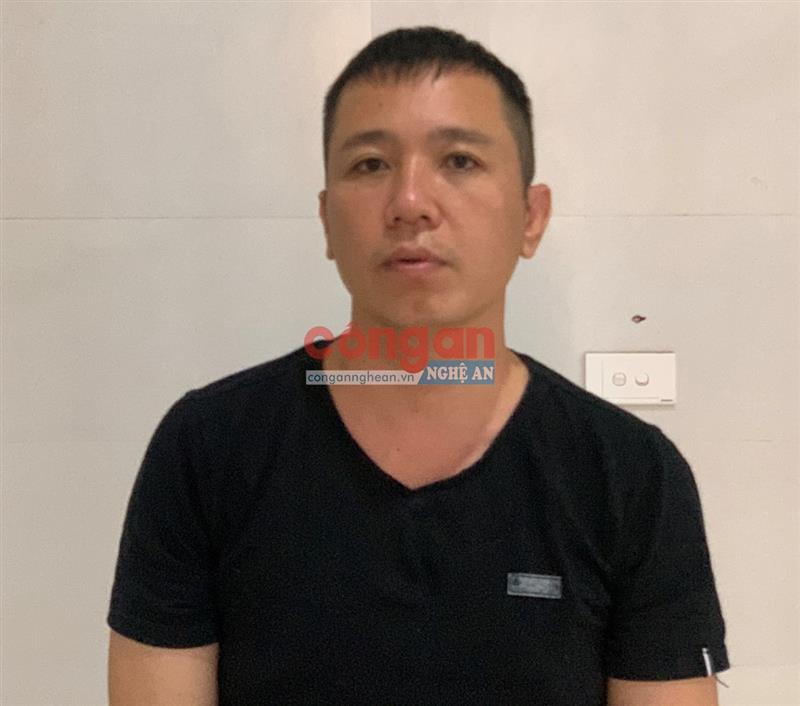 Đối tượng Nguyễn Duy Tuấn tại cơ quan Công an