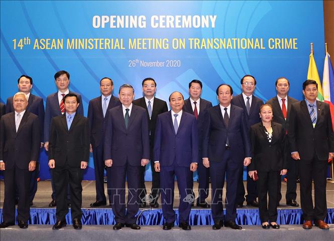 Thủ tướng Nguyễn Xuân Phúc và các đại biểu tại điểm cầu Hà Nội Ảnh: Thống Nhất/TTXVN