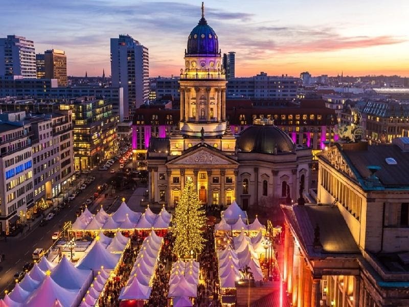 Chợ Giáng sinh ở Đức.