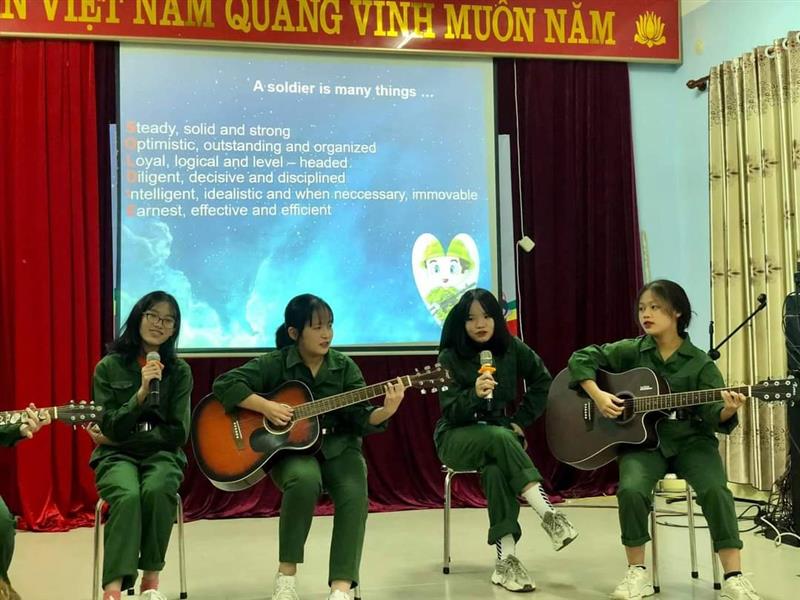 1 tiết mục đặc sắc của hội thi