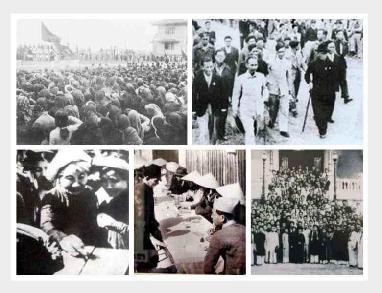 Những hình ảnh lịch sử về cuộc tổng tuyển cử đầu tiên năm 1946