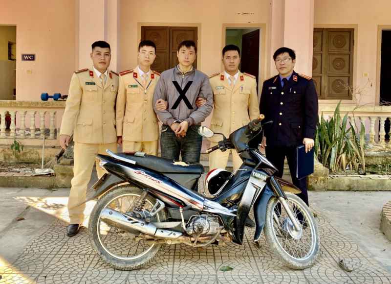 Tên trộm 'sa lưới' CSGT khi đang trên đường trốn thoát