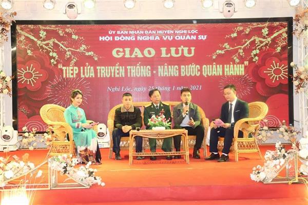 Gặp mặt - giao lưu với HSQ, BS xuất ngũ năm 2020 và thanh niên chuẩn bị lên đường nhập ngũ năm 2021