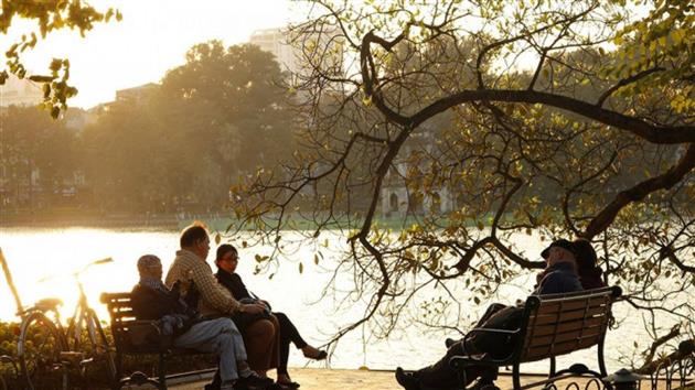 Miền Bắc đón Tết Nguyên đán trong tiết trời ấm áp