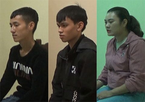 Các đối tượng trong vụ án.