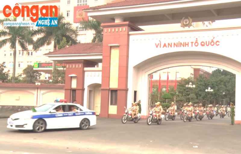 Công an Nghệ An triển khai nhiều phương án đảm bảo ANTT trong các sự kiện chính trị quan trọng