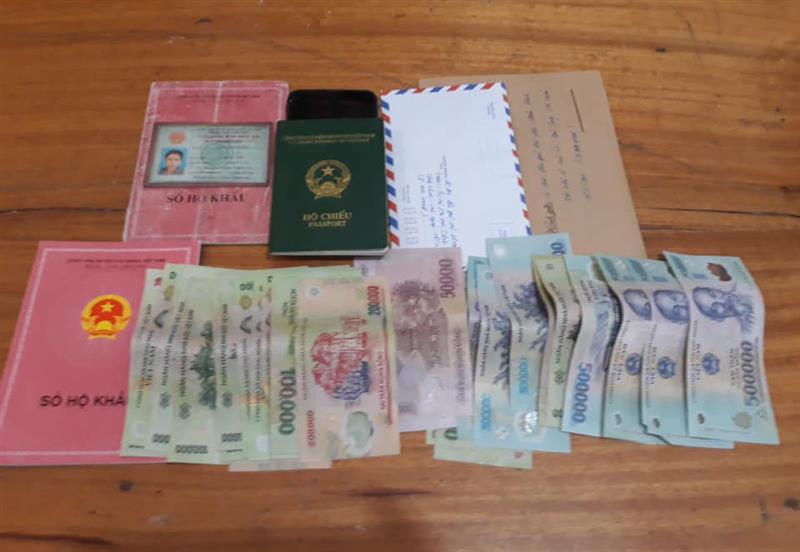 Tang vật bị thu giữ