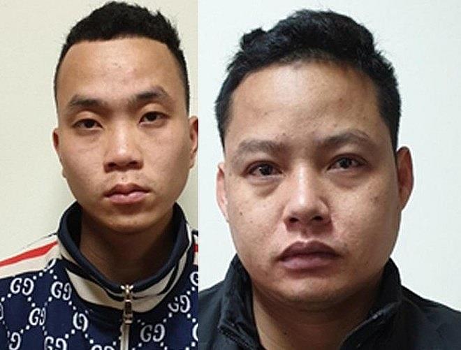 Hai đối tượng Nam và Thắng
