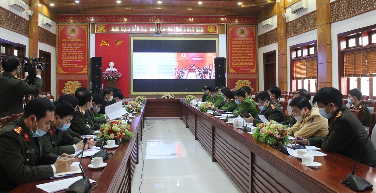 Bộ Công an: Giao ban trực tuyến công tác phòng, chống dịch Covid - 19