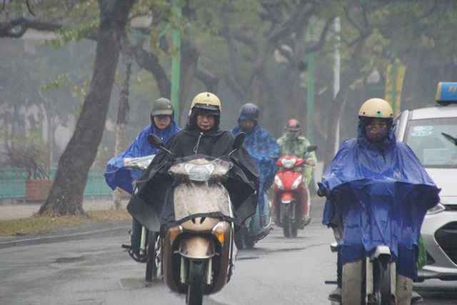 Không khí lạnh tràn về Bắc bộ từ tối 16/2