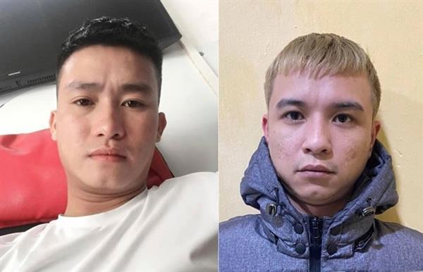 Hai đối tượng Tuấn Anh và Mừng tại CQĐT.