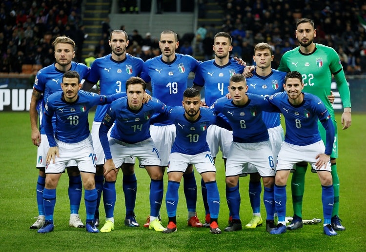 Italia đề cao tính tổ chức trong lối chơi, sức trẻ trong tấn công và sự kinh nghiệm, lọc lõi trong khâu phòng ngự với những lão tướng như Leonardo Bonucci hay Giorgio Chiellini.