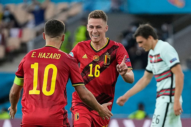 Bỉ sẽ đối đầu Ý ở tứ kết EURO 2021.