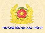 Chân dung Phó Giám đốc Công an tỉnh qua các thời kỳ