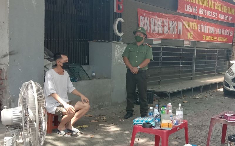 Xử lí nam thanh niên vượt chốt kiểm dịch, dương tính với ma túy