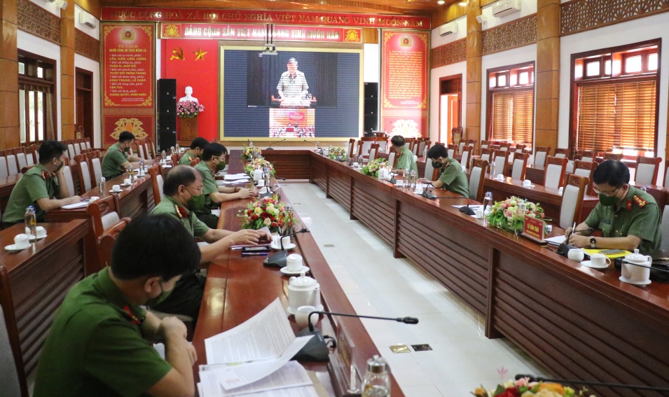 Toàn cảnh hội nghị trực tuyến