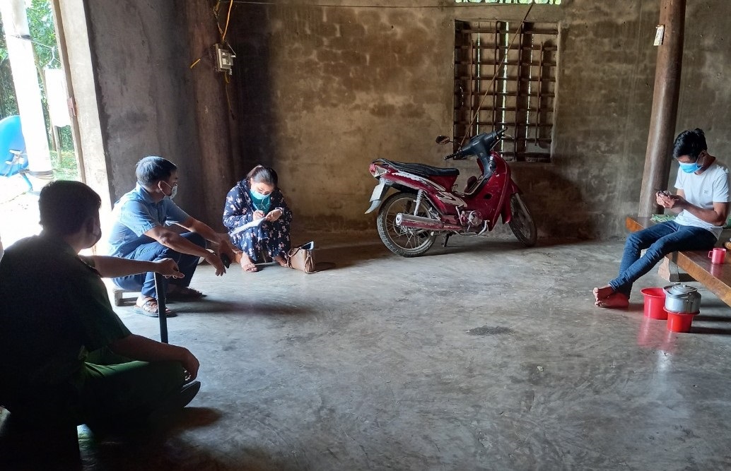Lực lượng chức năng xử lý trường hợp vi phạm liên quan đến phòng, chống dịch Covid-19