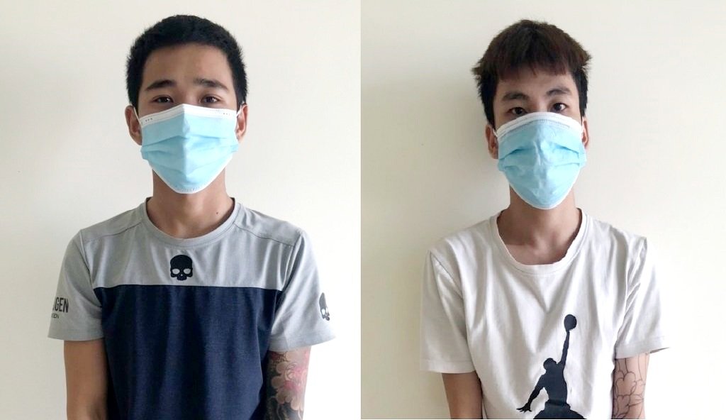 02 đối tượng Nguyễn Bá Duy và Hoàng Danh Quang