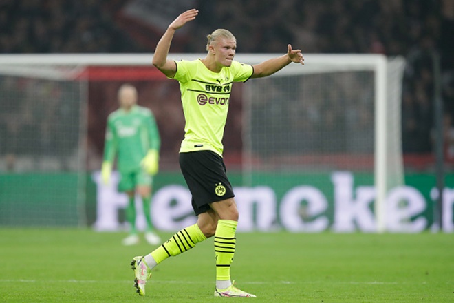 Haaland đòi lương tới 30 triệu bảng/mùa nếu rời Dortmund.