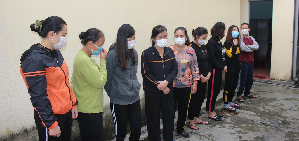 Các đối tượng đánh bạc bị bắt giữ