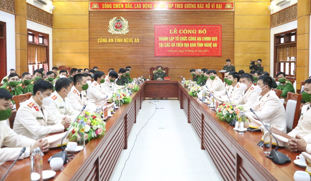 Quang cảnh buổi lễ Công bố