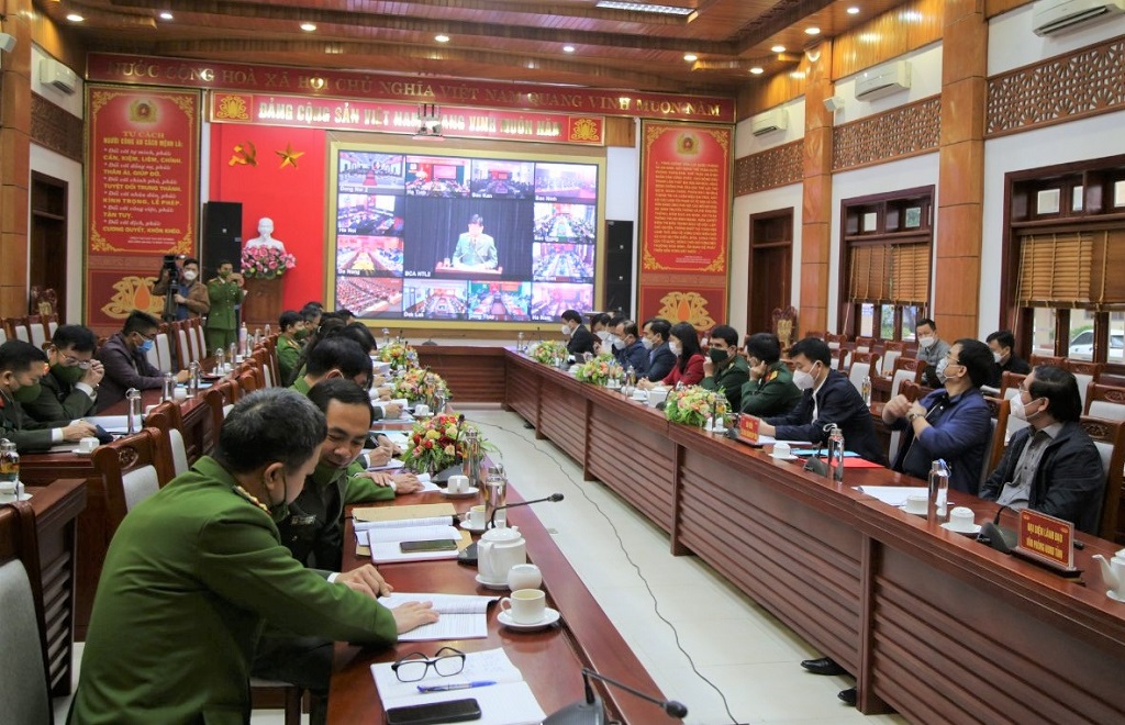 Hội nghị được tổ chức theo hình thức trực tuyến