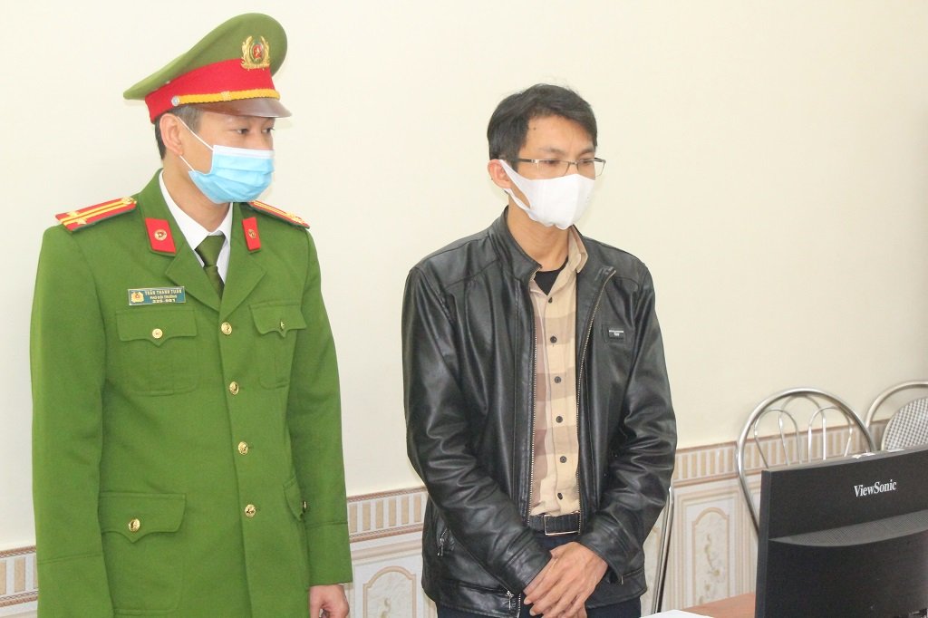 Bị can Hoàng Minh Hùng