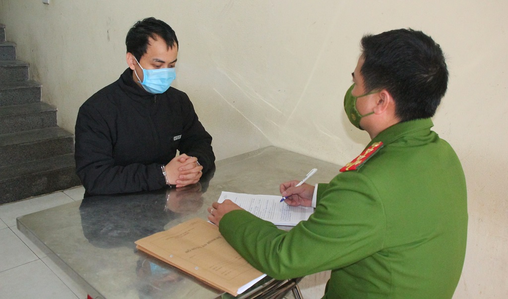 Nguyễn Ngọc Hoàng đối tượng cầm đầu đường dây đánh bạc tại cơ quan Công an
