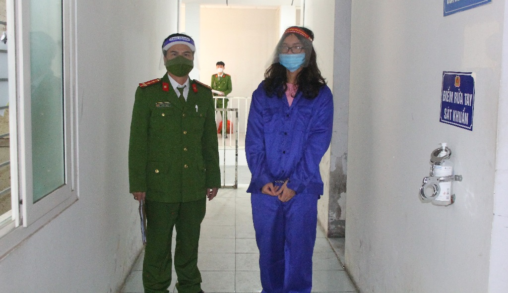 Cơ quan Công an dẫn giải đối tượng Đào Trí Đại