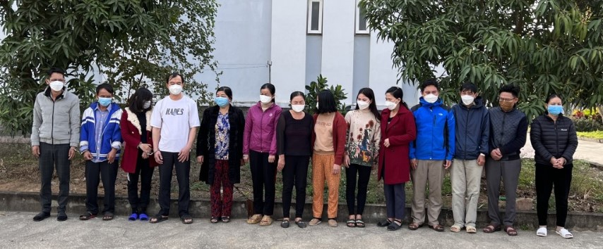 Các đối tượng bị bắt giữ