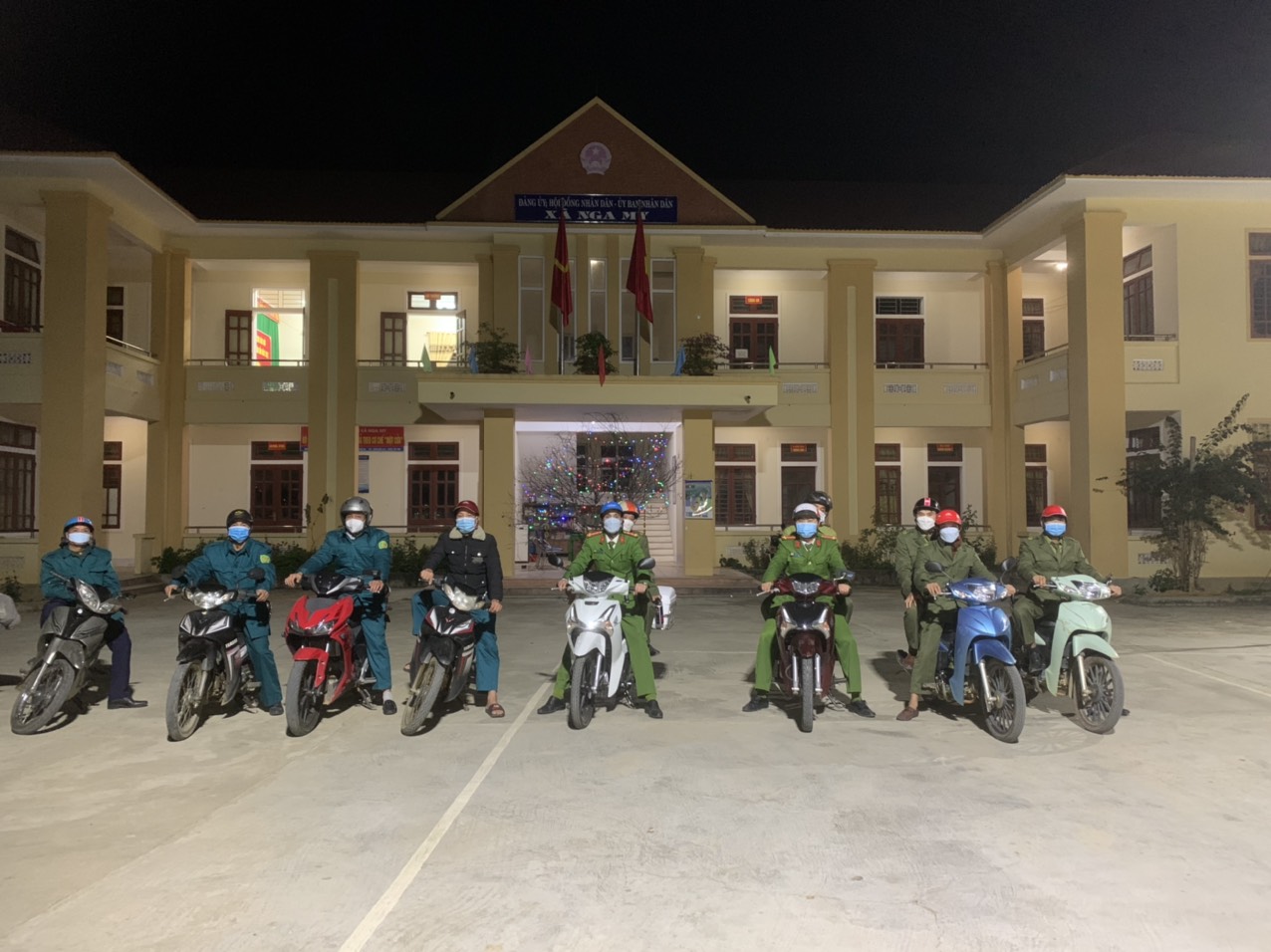 Công an tại huyện Tương Dương sẵn sàng lên đường làm nhiệm vụ trong đêm Giao thừa Tết Nguyên đán Nhâm Dần 2022