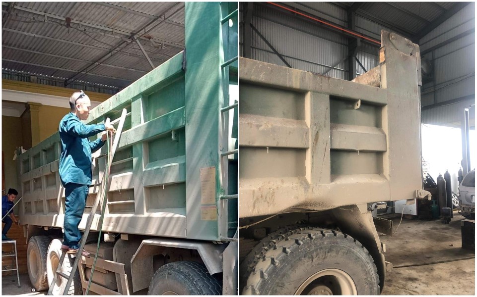 Doanh nghiệp tự giác cắt bỏ phần cơi nới ở thùng xe