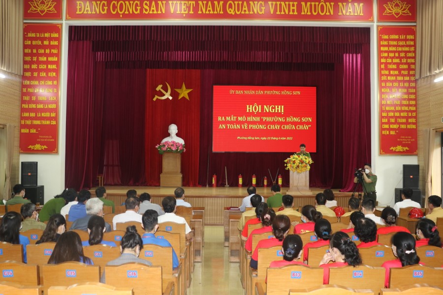 Toàn cảnh buổi lễ