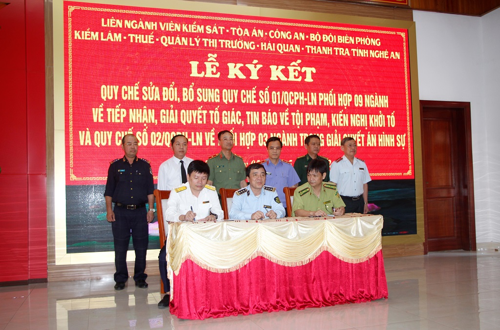 09 ngành ký kết quy chế phối hợp