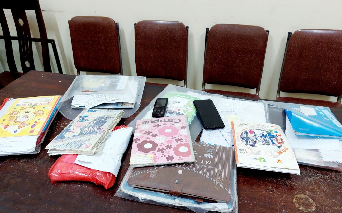 Tang vật bị thu giữ