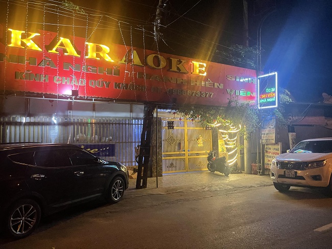 Quán karaoke, nhà nghỉ Hạnh Hiền