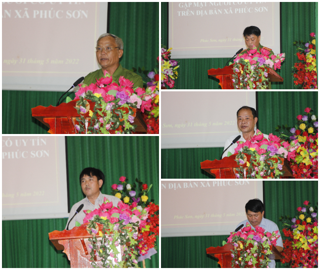 Một số đại biểu phát biểu tại Hội nghị