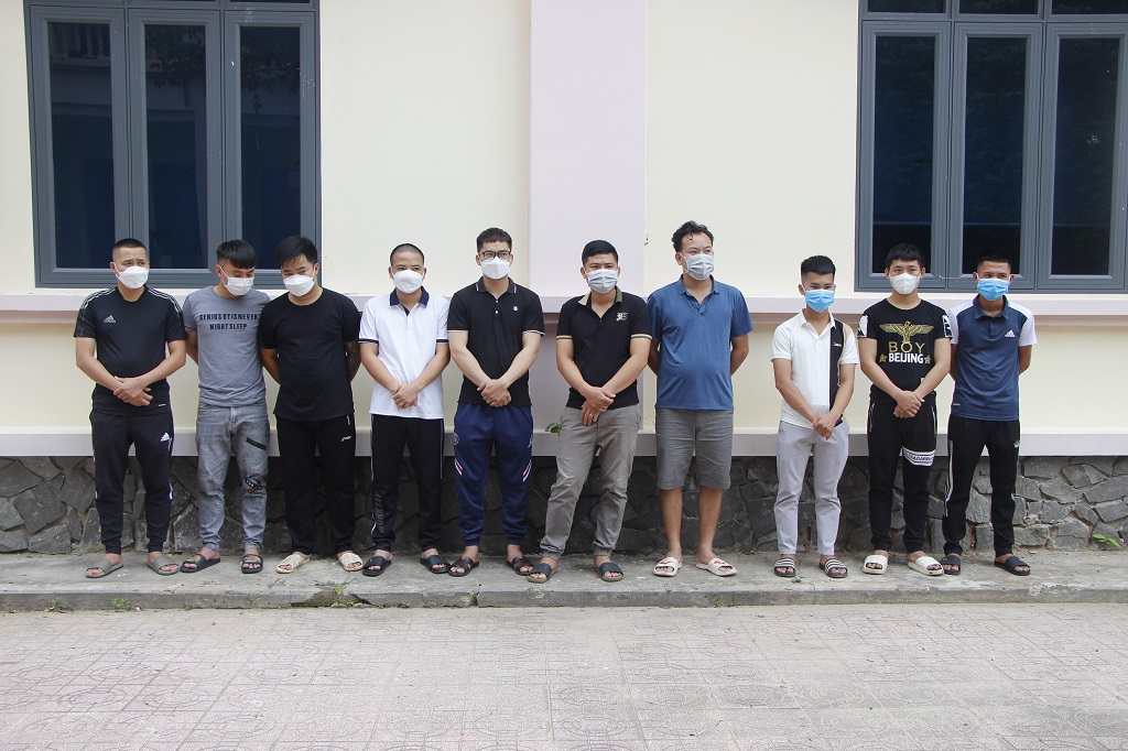 Các đối tượng trong chuyên án bị cơ quan Công an bắt giữ