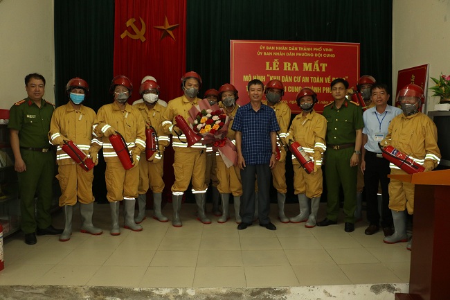 Ra mắt mô hình “Khu dân cư an toàn về phòng cháy, chữa cháy”