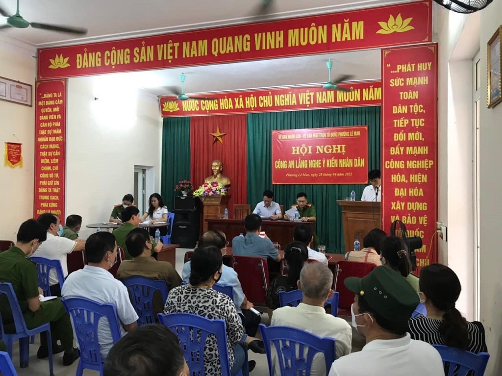 Diễn đàn Công an lắng nghe ý kiến Nhân dân ghi nhận nhiều ý kiến, đóng góp của người dân liên quan đến công tác bảo đảm ANTT 