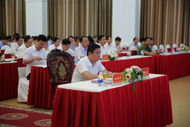 Đồng chí Bí thư Tỉnh ủy Thái Thanh Quý chủ trì tại điểm cầu Nghệ An
