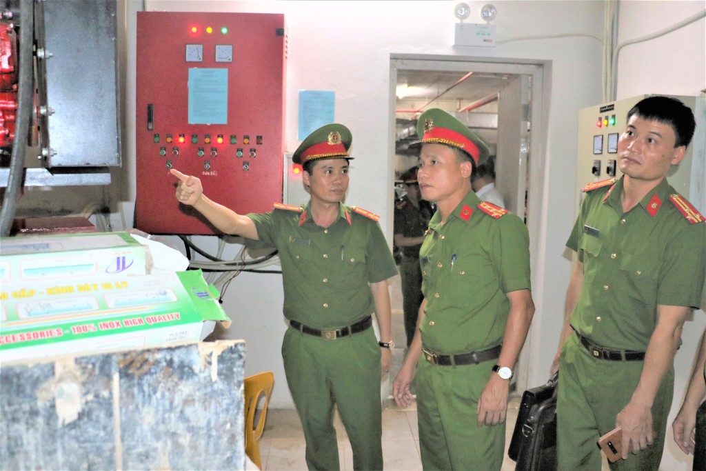 Kiểm tra giao thông nguồn nước phục vụ chữa cháy và cứu nạn, cứu hộ