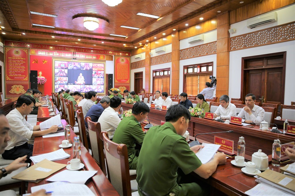 Hội nghị được tổ chức theo hình thức trực tuyến