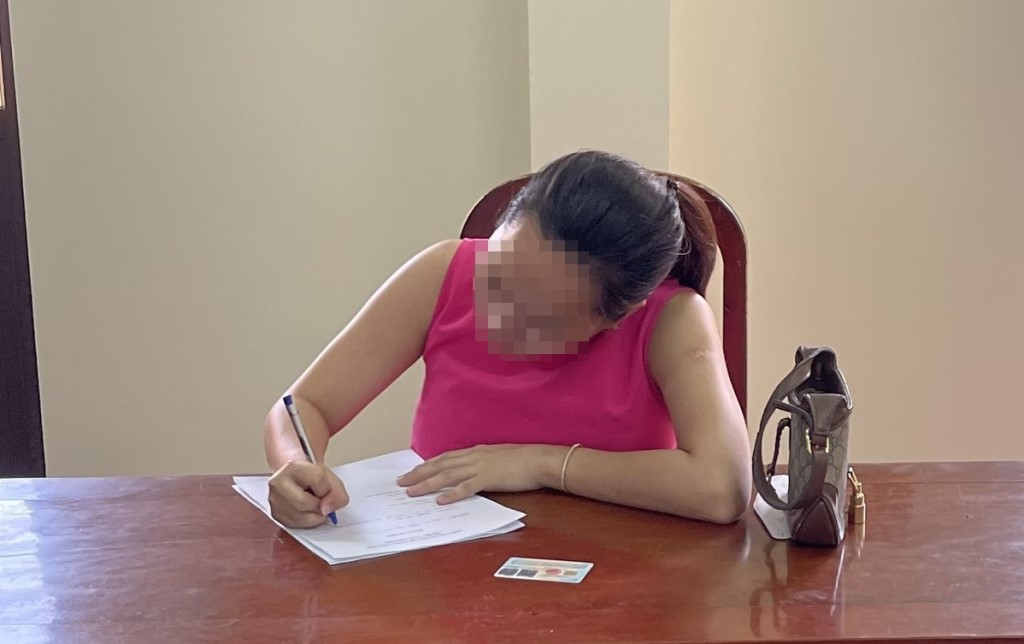 N.T.H. tại cơ quan Công an