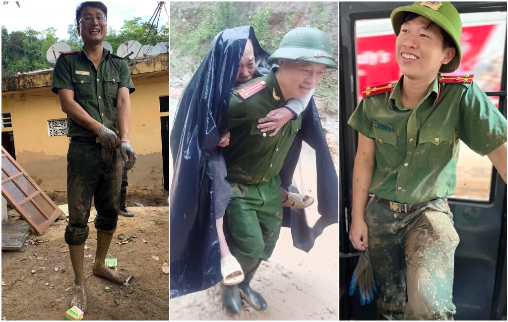 Nụ cười rạng ngời hạnh phúc khi được sát cánh cùng Nhân dân…