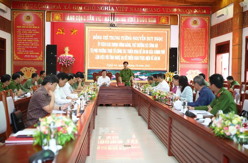 Toàn cảnh buổi làm việc