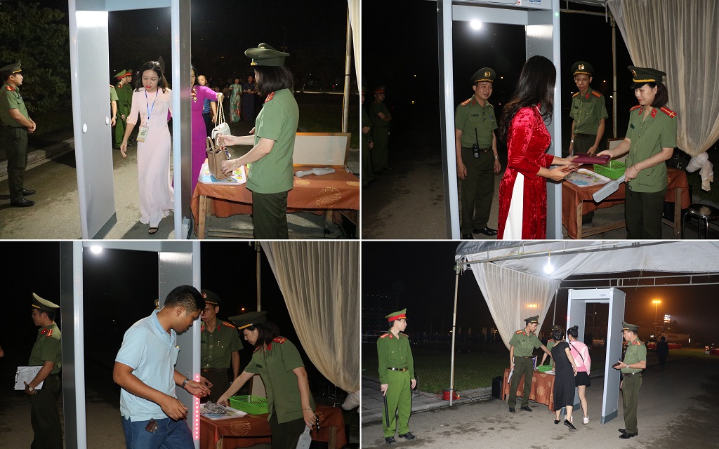 Các phương án bảo đảm an ninh được triển khai