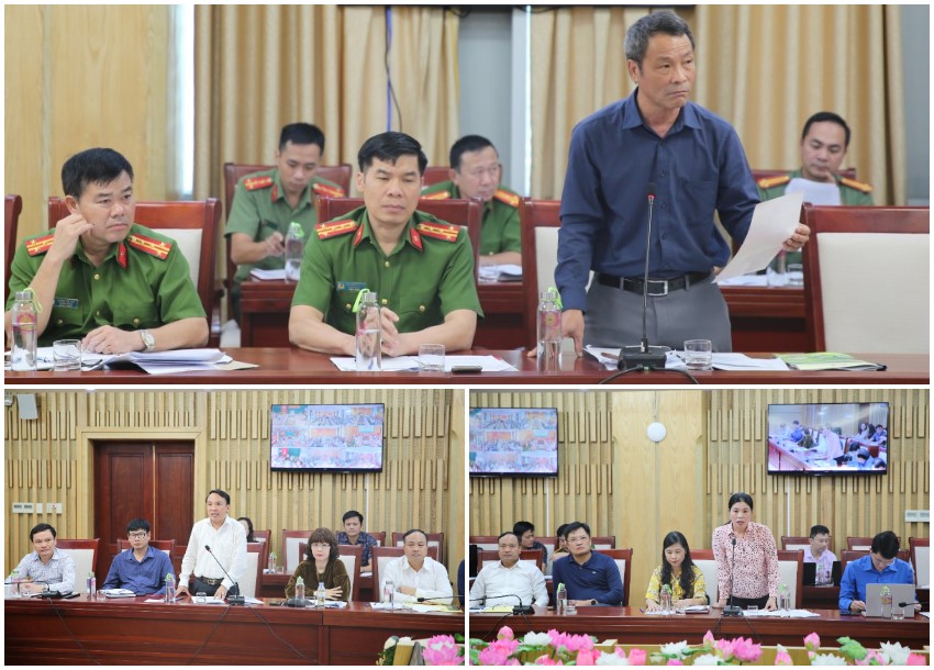 Các sở, ngành báo cáo kết quả thực hiện, những khó khăn, vướng mắc, đề xuất các kiến nghị nhằm nâng cao hiệu quả, tiến độ triển khai các nhiệm vụ trong Đề án 06