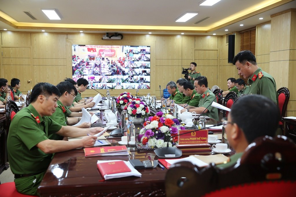 Hội nghị được tổ chức theo hình thức trực tuyến